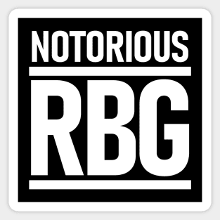 Notorious RBG Ruth Bader Ginsburg Sticker